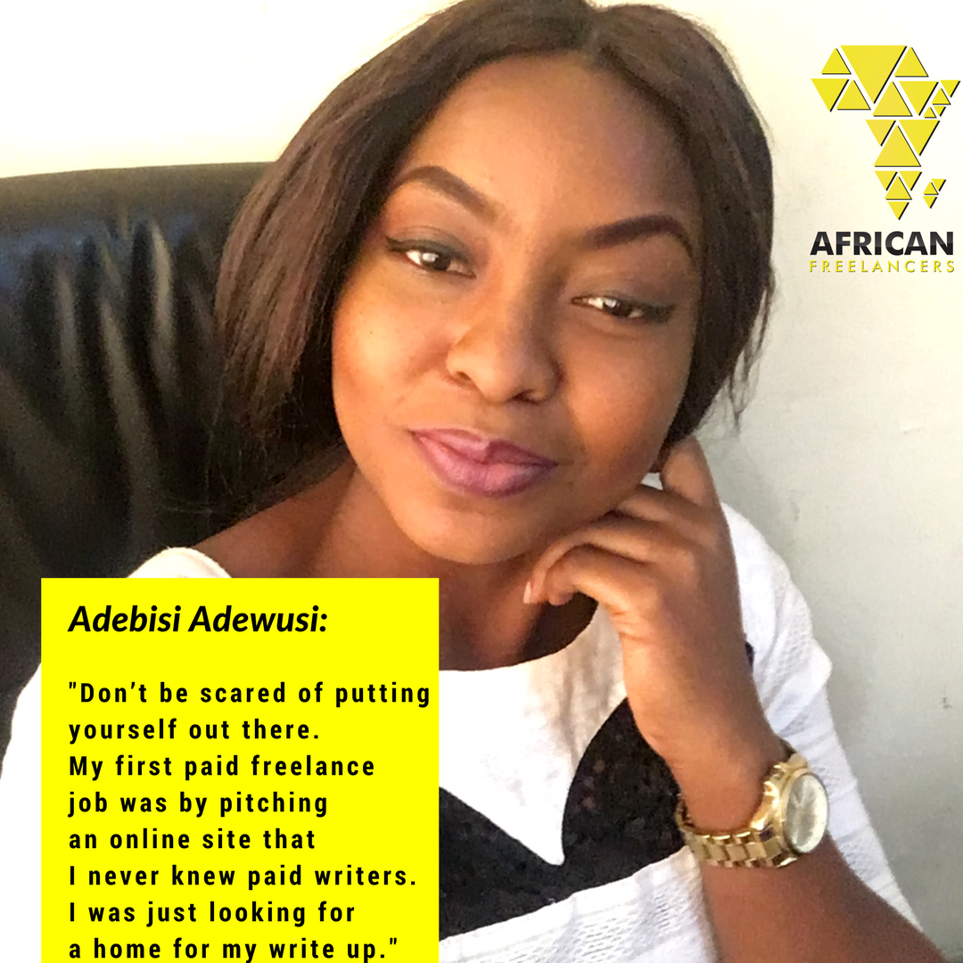 Don’t be scared of putting yourself out there - Adebisi Adewusi